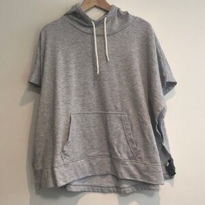CHAMPION Hoodie Poncho grey XS